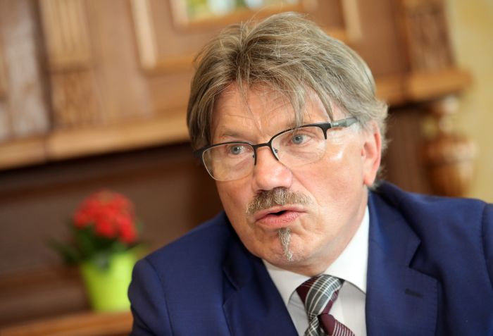 
Uzņēmējs, “Lido” dibinātājs Gunārs Ķirsons.
