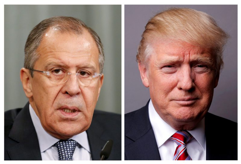 
Сергей Лавров и Дональд Трамп
