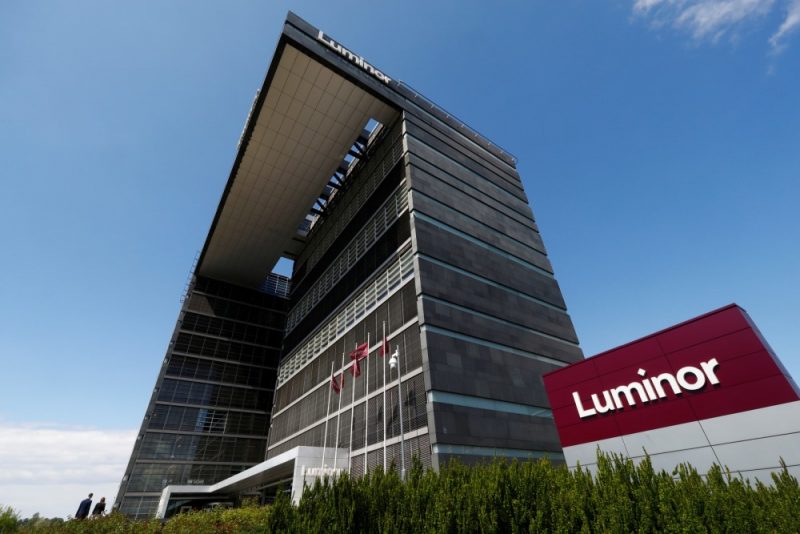 
“Luminor” banka Rīgā.
