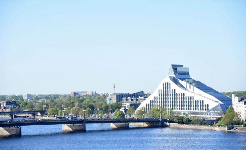
LNB ēka Rīgā.
