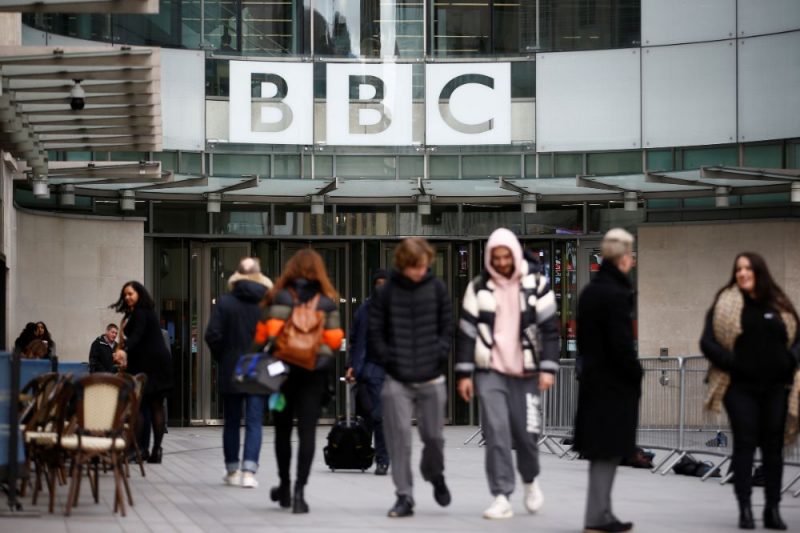 
“BBC” biroja ēka Londonā.
