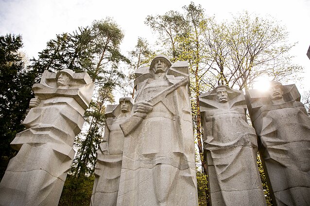 
Памятник советским солдатам в Вильнюсе, подлежащий сносу

