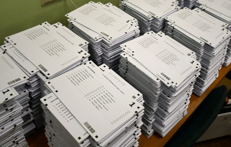 
14. Saeimas vēlēšanu biļeteni.
