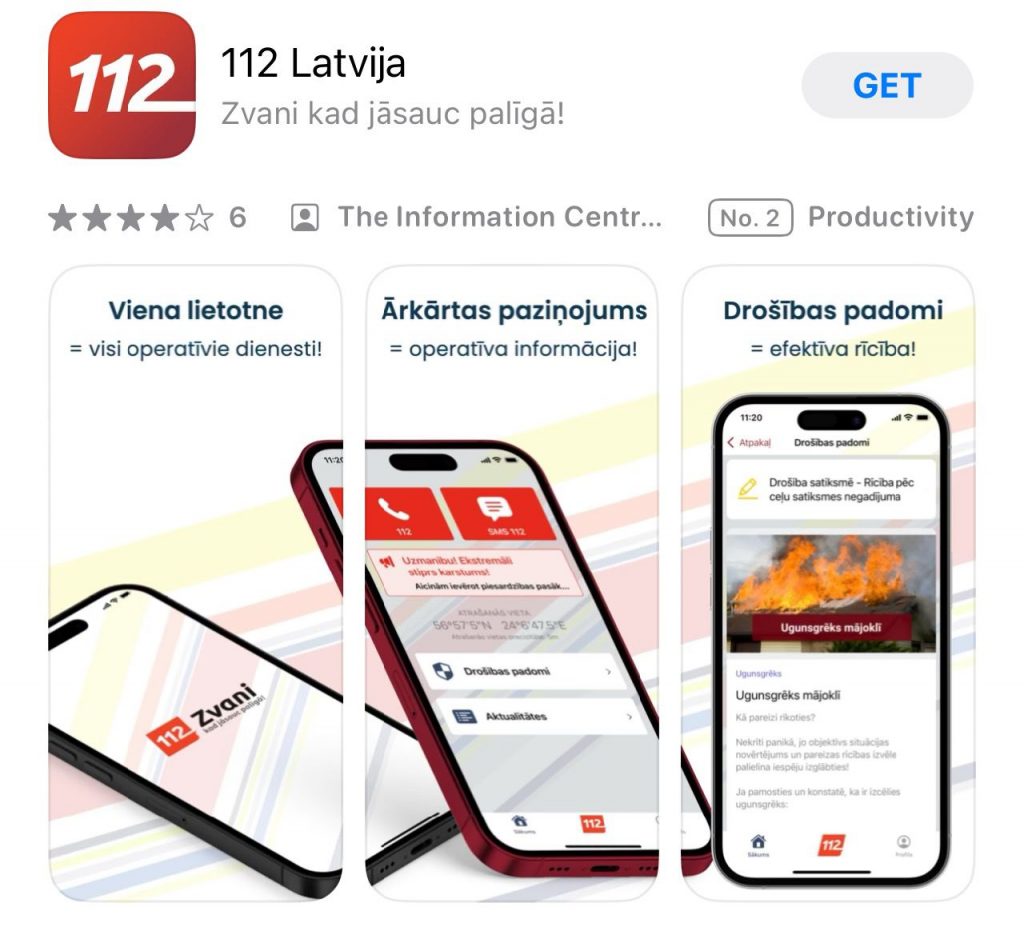 Тысячи жителей Латвии скачивают бесплатное приложение «112 Latvija». Зачем?  | Nasha