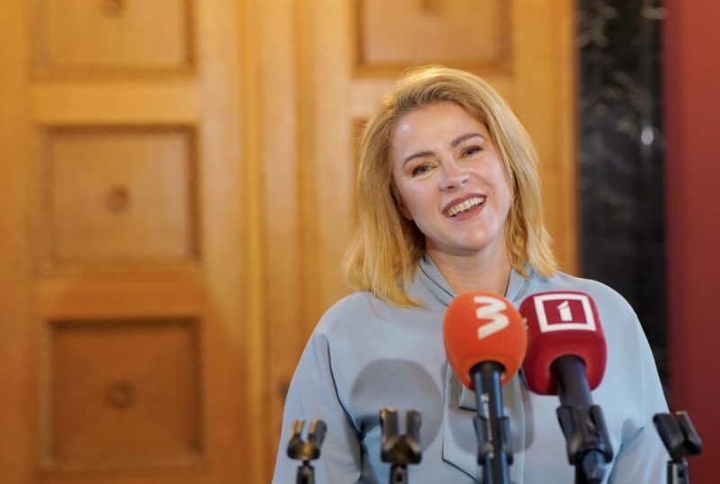 
Premjere Evika Siliņa.
