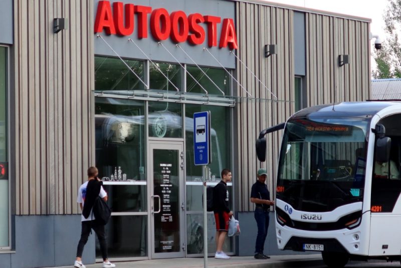 
Alūksnes autoosta.

