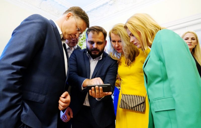 
“Jaunā vienotība” sagaida Eiropas Parlamenta vēlēšanu rezultātus, 08.06.2024. Attēlam ilustratīva nozīme.
