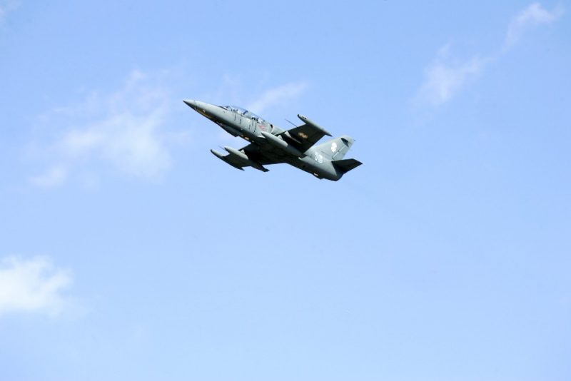 
Ilustratīvs foto. F-16 iznīcinātājs.
