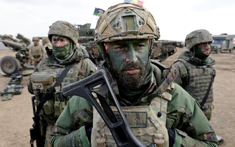 
NATO mācības “Steadfast Dart 2025” Rumānijā.
