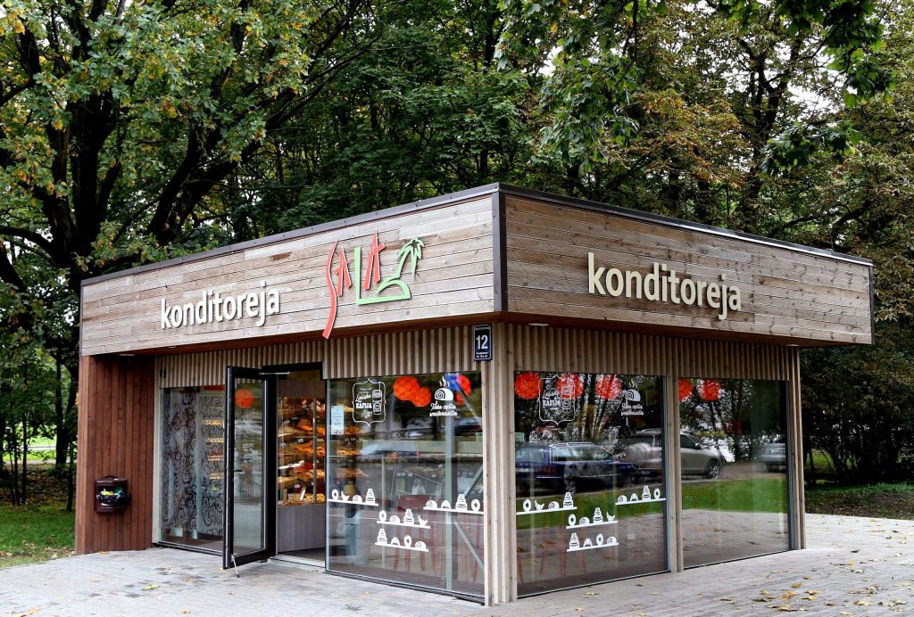 
Konditoreja “Sala” Ķīpsalā.
