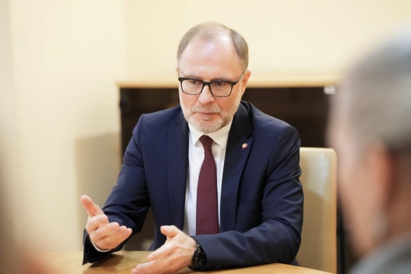 
Министр обороны Латвии Андрис Спрудс
