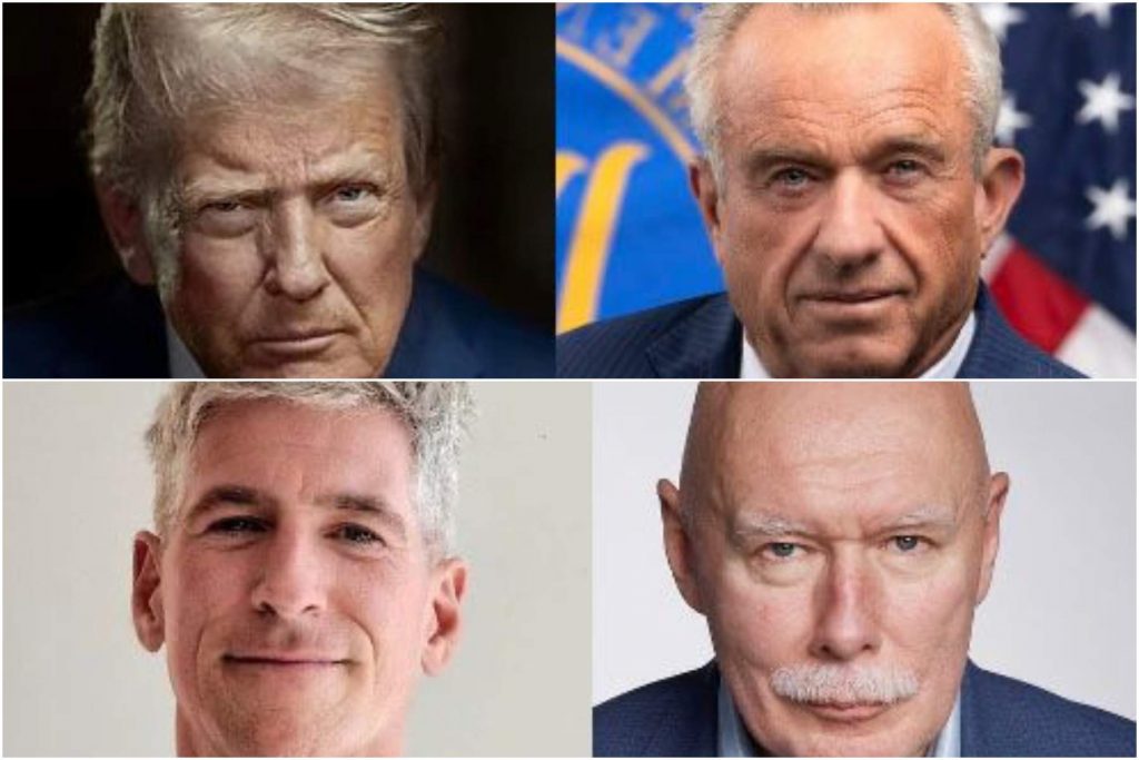 
 Donalds Tramps, Roberts F. Kenedijs jun., Šons O’Mara
